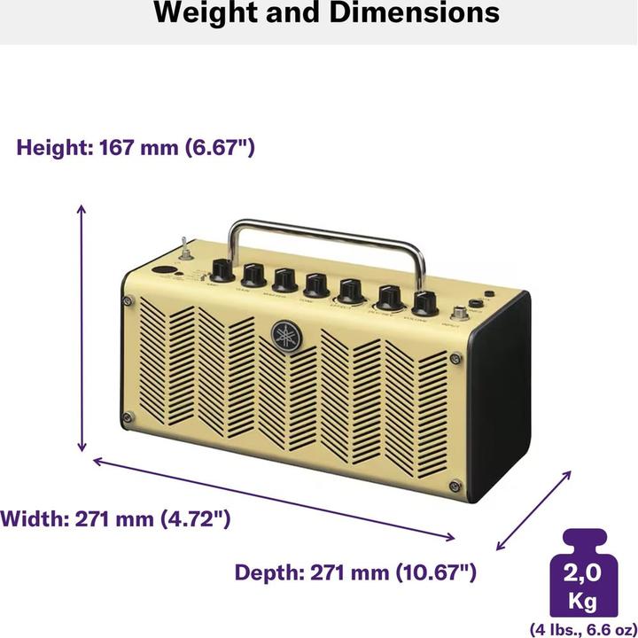 Actual product image Yamaha THR5 (Guitar, 10 W)
