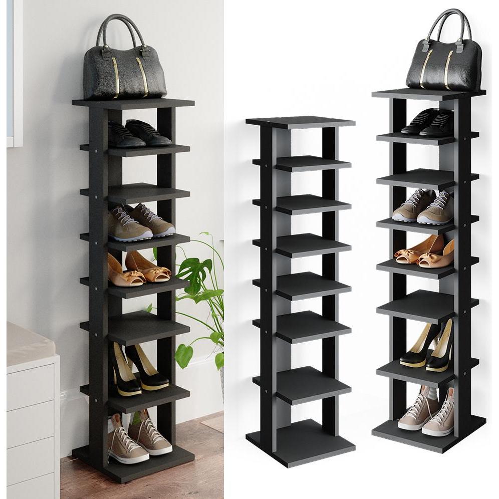 Thumbnail - Vicco, Schuhschrank, Sara (28 x 110 x 28 cm)
