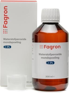 Image du produit Fagron Peroxyde d'hydrogène 3 (300 ml, Bains de bouche)