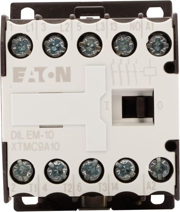 Produktbild Eaton Electric GmbH Leistungsschütz AC-3/400V 4kW 3p DILEM-10 230V50