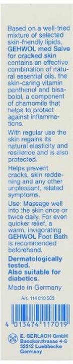 Produktbild Gehwol med® Schrunden-Salbe 75 ml (75 ml)