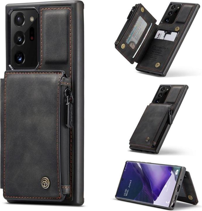 Productafbeelding Caseme Samsung Galaxy Note20 Ultra Lederen Hoesje Kaarthoesje (Samsung Galaxy Note 20 Ultra)