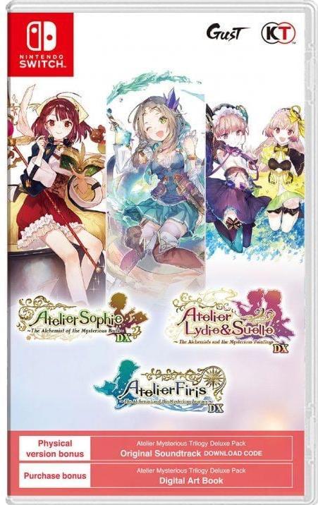 Actual product image Koei Tecmo Atelier Mysterious Trilogy Deluxe Pack (import) (Switch)