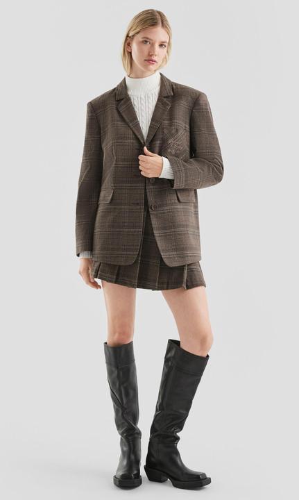 Immagine prodotto s.Oliver Indoor-Blazer Oversized Karoblazer (40)