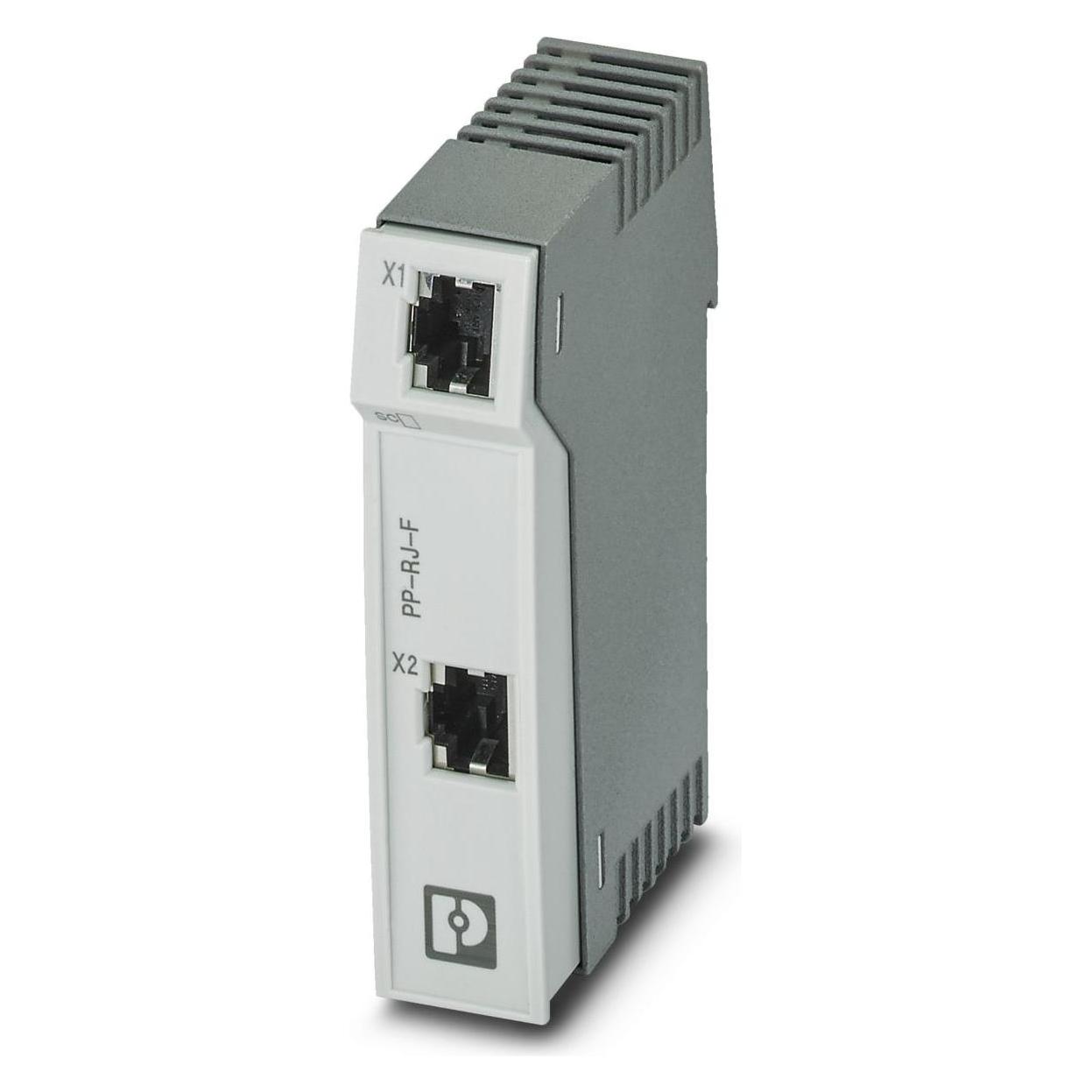 Phoenix Contact Pannello Patch Ethernet, X2 Prese Rj45, Accessori Per Server