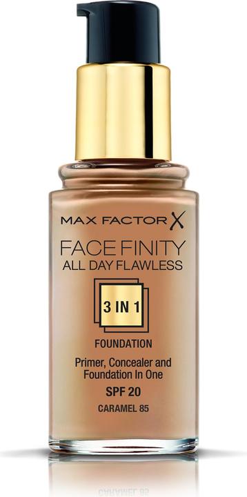 Image du produit Max Factor FACEFINITY ALL DAY FLAWLESS 3 IN 1 fond de teint #85-caramel (Caramel)