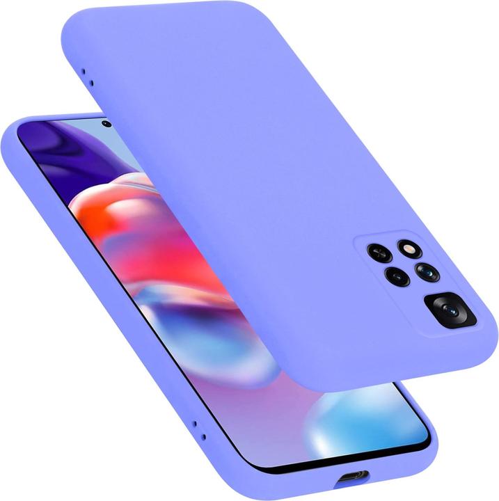 Actual product image Cadorabo TPU Liquid Silicone Case Cover for Xiaomi RedMi NOTE 11 PRO+ (Xiaomi Redmi Note 11 Pro+)