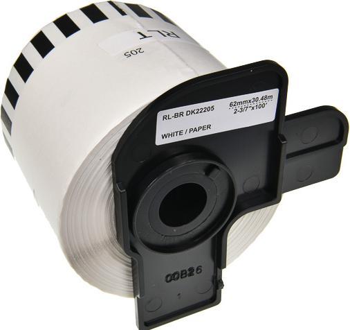 Actual product image Neutral Ptouch Ql550 Labels White