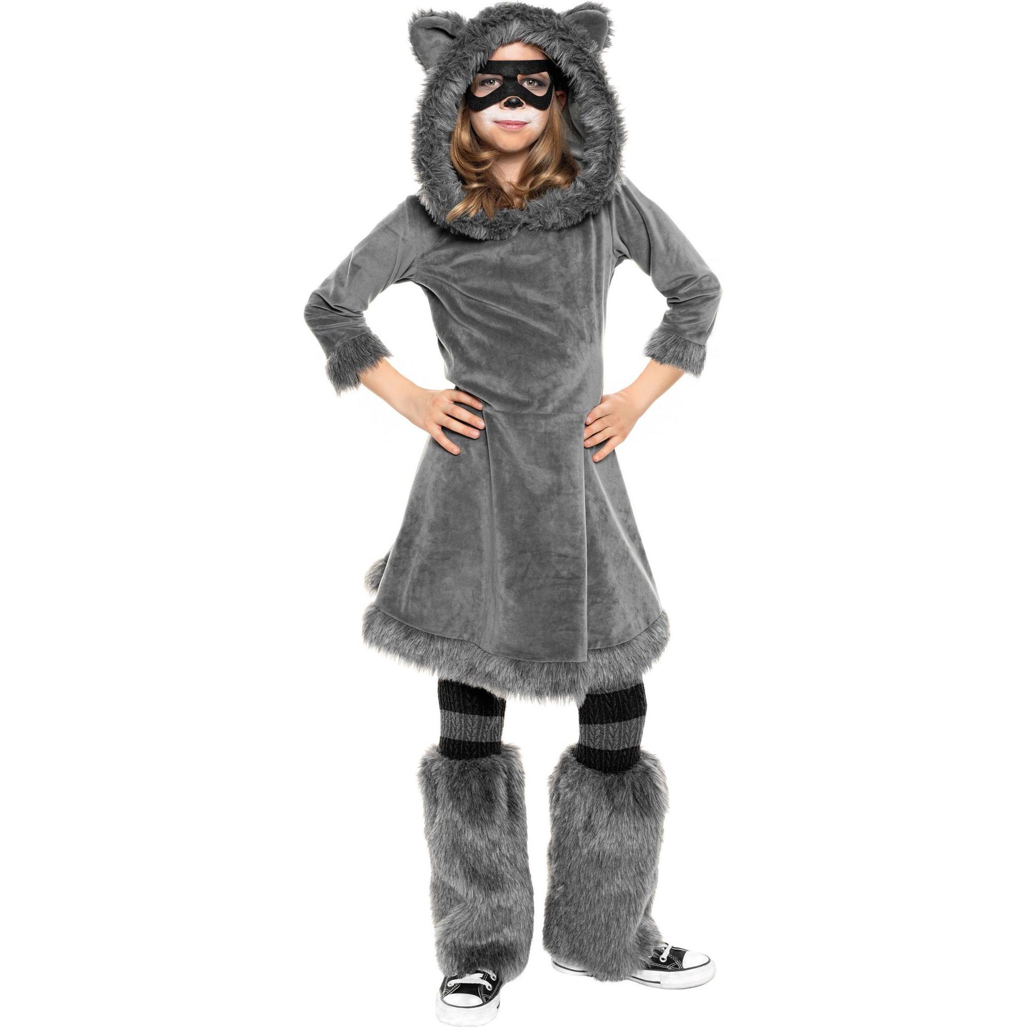 Maskworld Waschbär Kostüm für Kinder - für Fasching Karneval (158, 164)