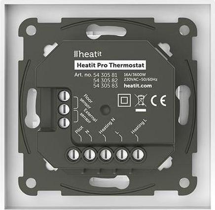 Actual product image Heatit Pro thermostat (White RAL 9003)