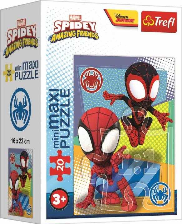 Productafbeelding Trefl Puzzel Amazing Spidey: Spidey en Spin 20 stukjes (20 onderdelen)