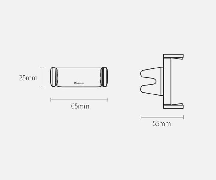 Actual product image Baseus Steel Cannon