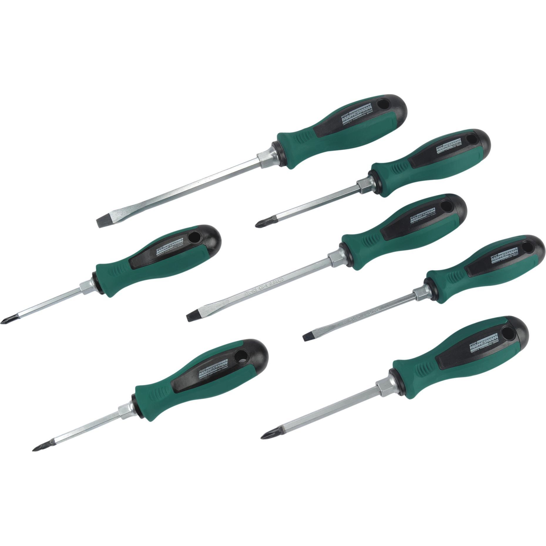 Mannesmann, Cacciavite, Set di cacciaviti 7 pezzi.