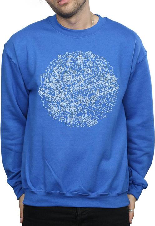 Produktbild Star Wars Christmas Death Star Sweatshirt (L)