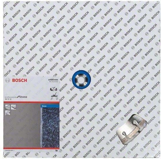 Produktbild Bosch Professional Zubehör Diamanttrennscheibe Standard for Stone, 400 x 20,00/25,40 x 3,2 x 10 mm