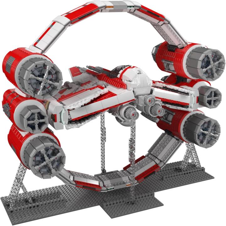 Actual product image Mould King Interstellar Ring Fighter