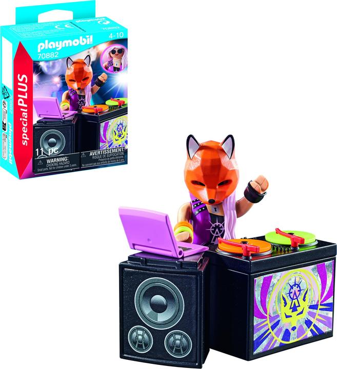 Actual product image Playmobil 70882 DJ with mixer (70882, Playmobil Special Plus)