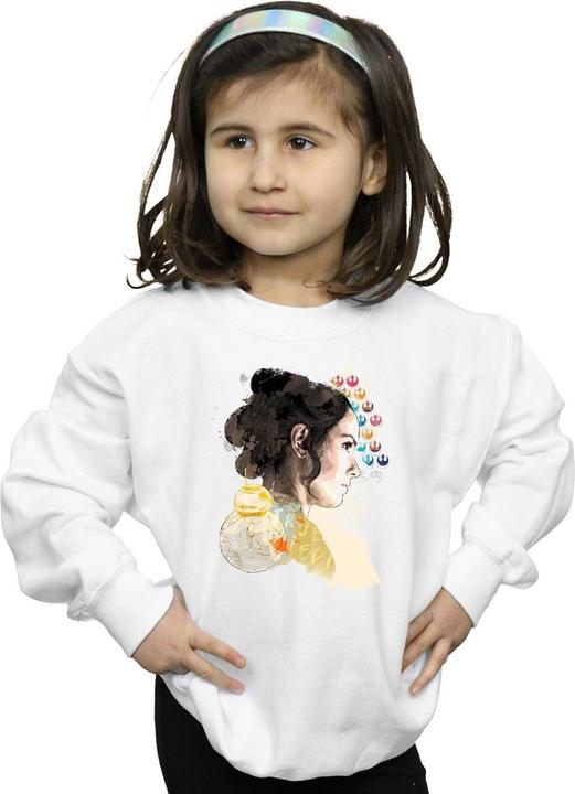 Produktbild Star Wars Rey Collage Sweatshirt Mädchen (128)