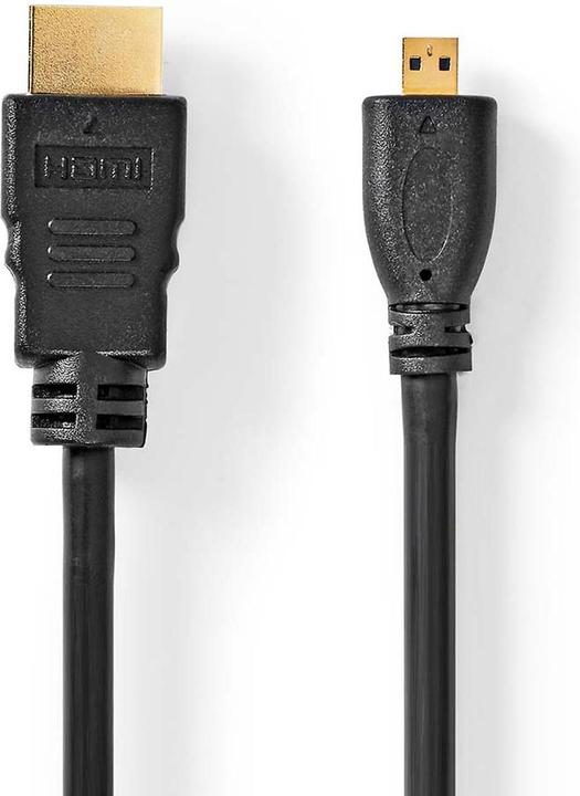 Produktbild Nedis High Speed ​​HDMI ™ Kabel mit Ethernet | HDMI™ Stecker | HDMI™ Micro Stecker | 4K@30Hz | 10.2 (1.50 m)