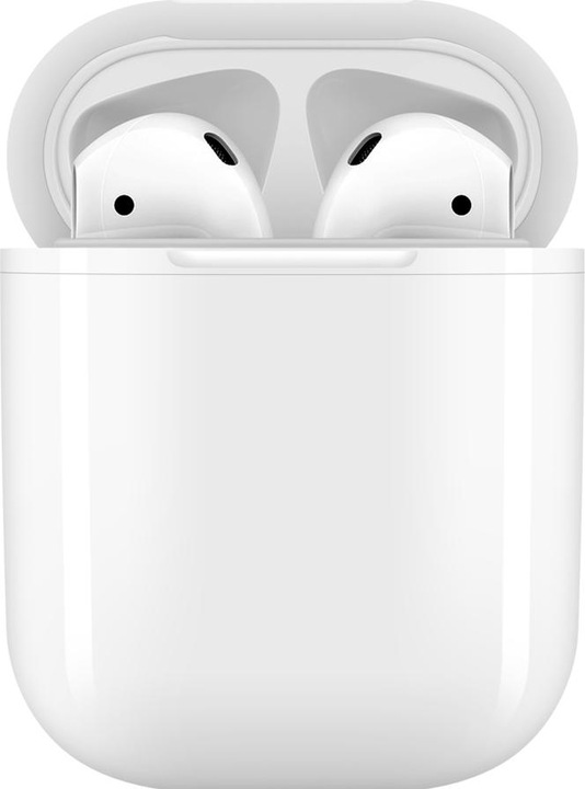 Actual product image Hyper Hyperjuice Qi Wireless Adapter AirPods White (Charging case cover)