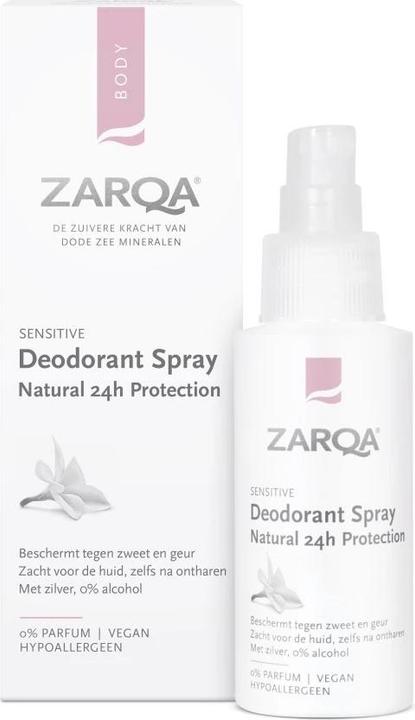 Actual product image Zarqa Deodorant Spray Sensitive (Spray, 50 ml)