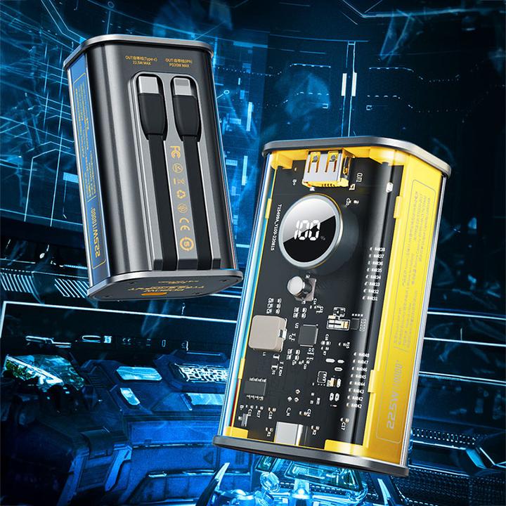 Produktbild Wekome Power bank Fast Charning with inte (10000 mAh, 20 W, 37 Wh)