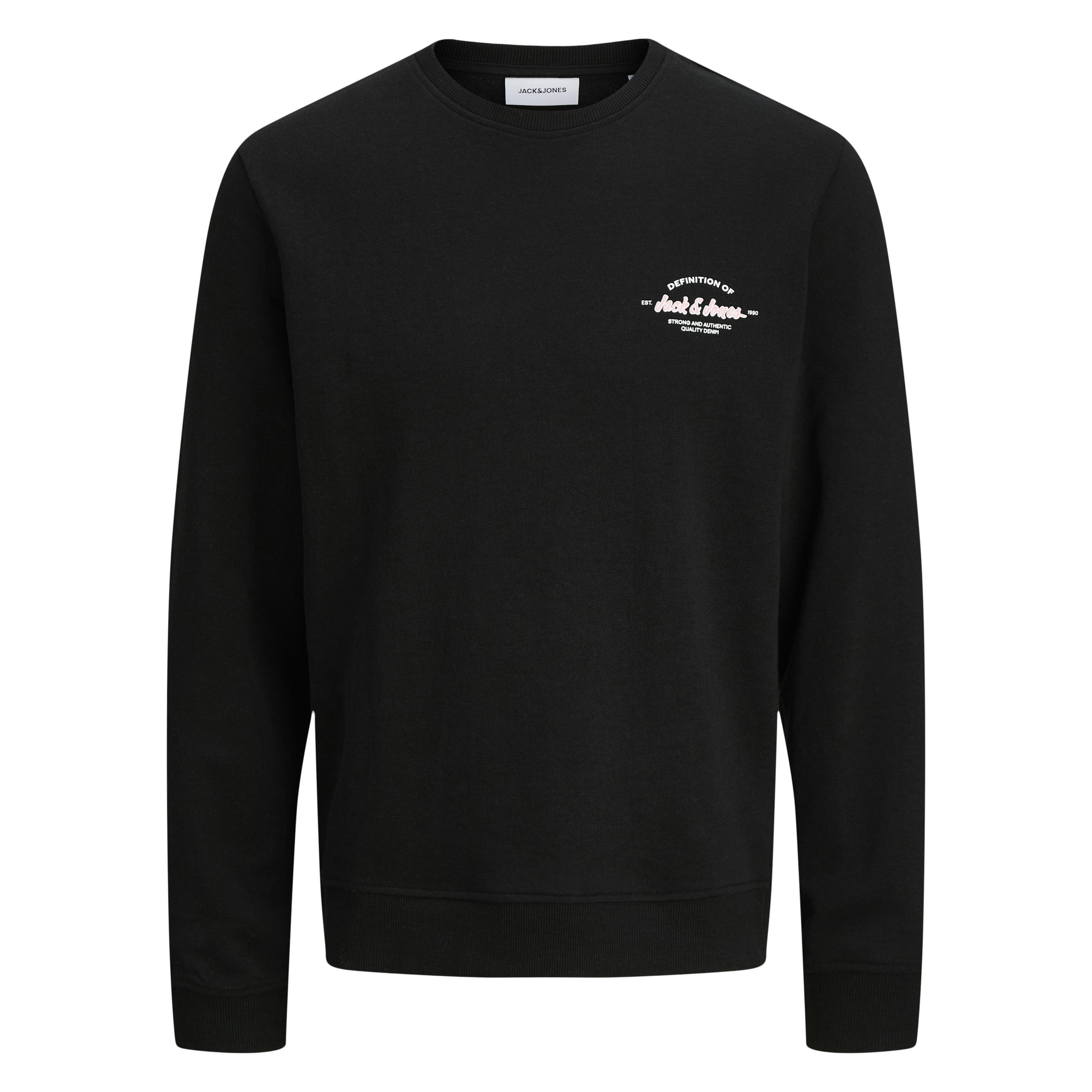 Jack & Jones, Herren, Pullover, Jjbrandon Sweat Crew Neck, Schwarz, (Xxl)