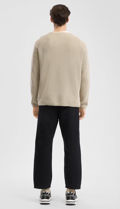 Produktbild s.Oliver Strickpullover Grobstrickpullover mit Wascheffekt und Rollkante (L)