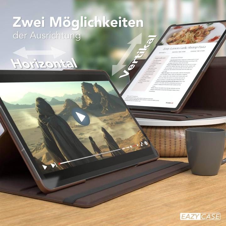 Actual product image EAZY CASE Rotationcase Samsung Galaxy Tab S10 FE Plus (Samsung Galaxy Tab S10 FE)