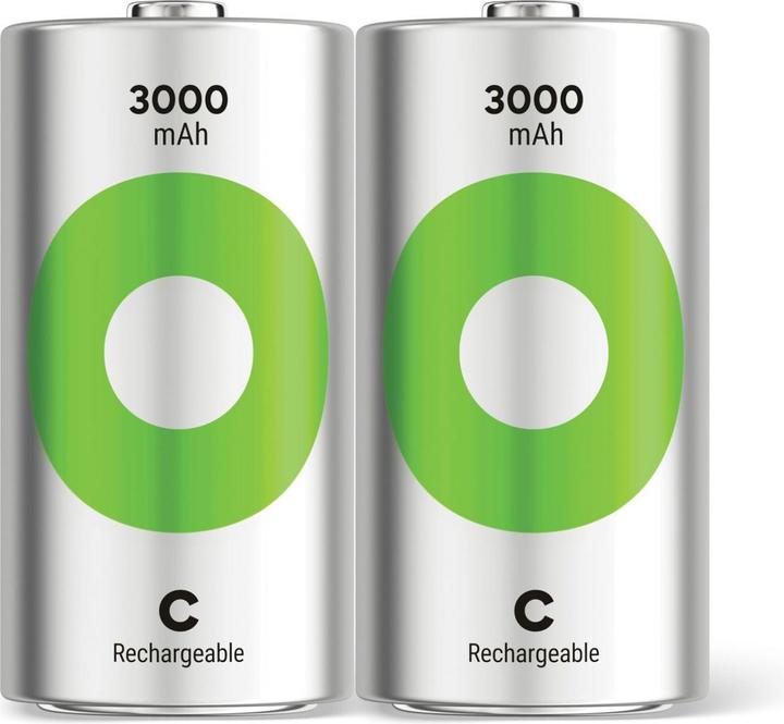 Image du produit GP Batteries Batteries rechargeables autres (2 pcs, C, 3000 mAh)