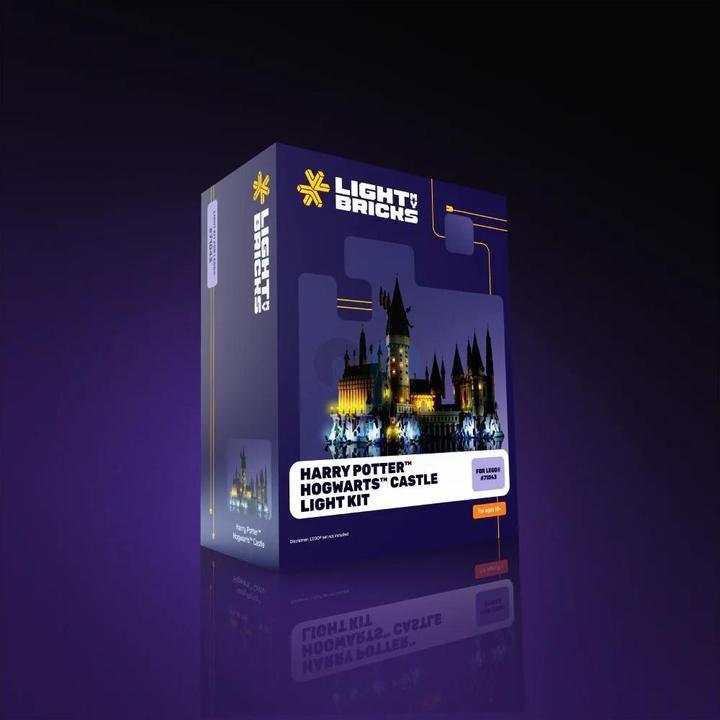 Actual product image Light my bricks LMB 2.0 LED light set for LEGO 71043 Harry Potter Hogwarts Castle