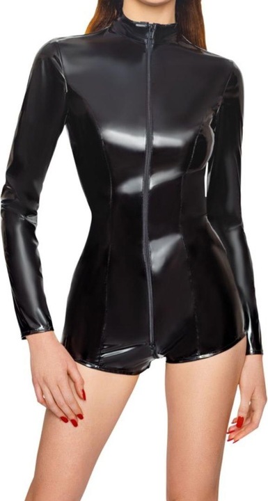 Actual product image Black Level Vinyl Jumpsuit M (M)