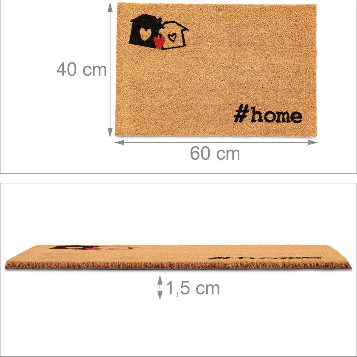 Image du produit Relaxdays Tapis de sol (60 x 40 cm)