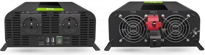 Actual product image GreenCell Pro Car Voltage Inverter Pure sine