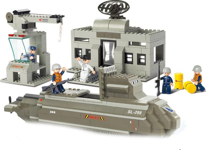 Image du produit Sluban Armée de terre - Naval Command Center (381 pièces)