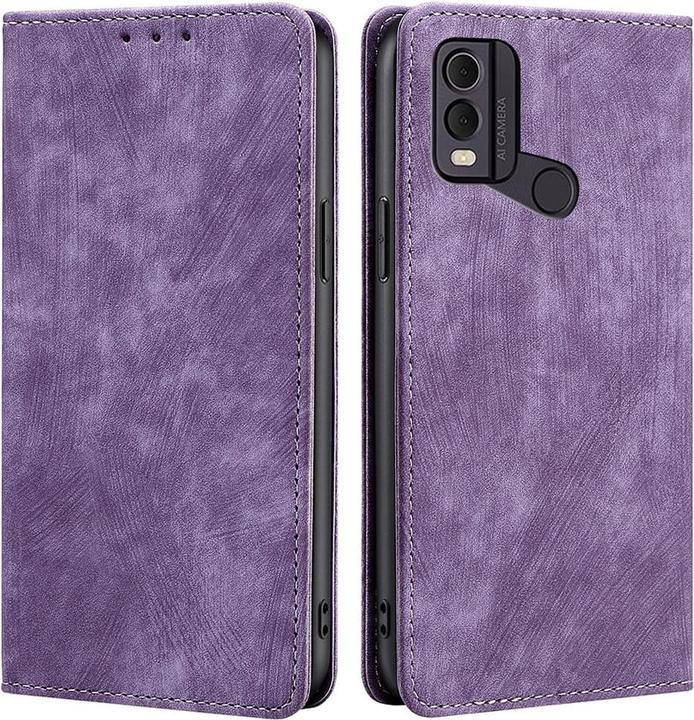 Immagine prodotto Cover-Discount Nokia C22 - Custodia con blocco RFID viola (Nokia C22)