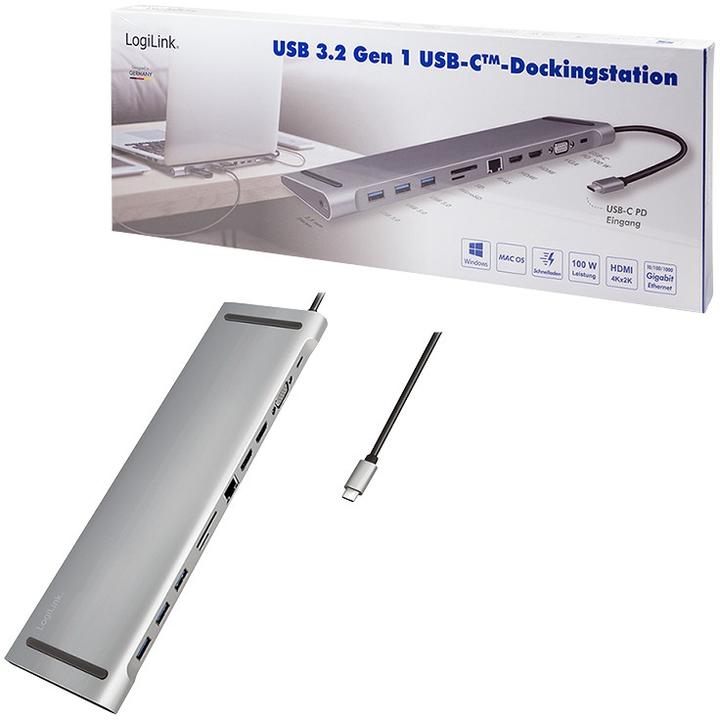 Produktbild LogiLink UA0373 (USB-C, 3 Ports)