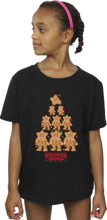Image du produit Netflix - T-shirt STRANGER THINGS GINGERBREAD - Fille (140, 146)