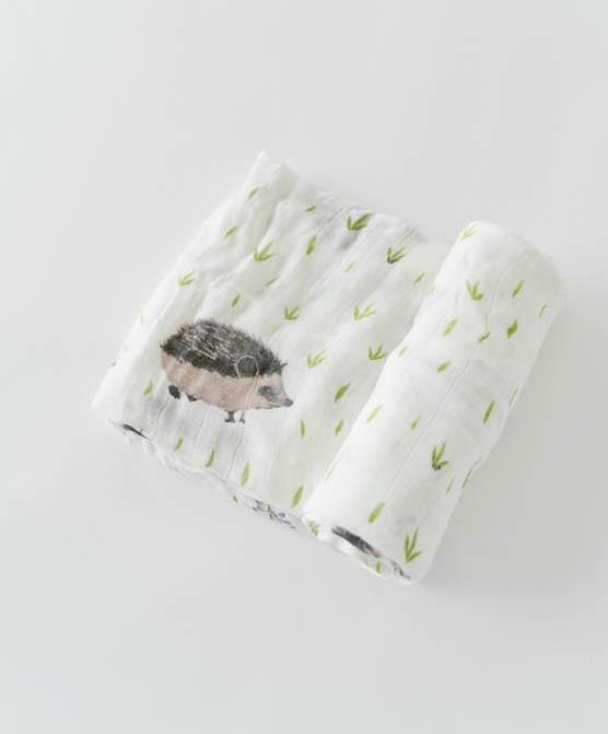 Image du produit little unicorn Echarpe de luxe en bambou mousseline simple (120 cm, 120 cm)
