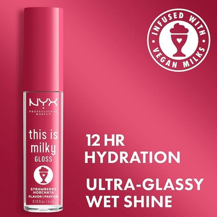 Produktbild NYX Professional Make-Up This Is Milky Gloss (10 Strawberry Horchata Shake)
