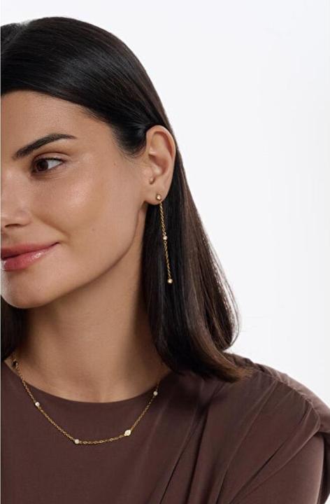 Immagine prodotto Liu Jo - Long dangle earrings with zircons LJ2468 (Metallo)