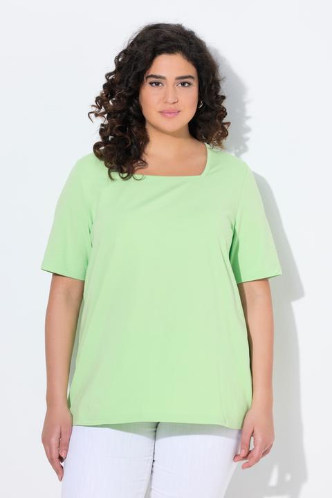 Produktbild Ulla Popken T-Shirt, A-Linie, Carré-Ausschnitt, Halbarm (42, 44)