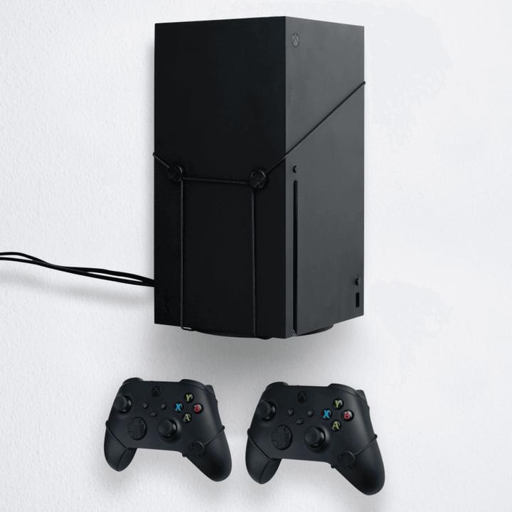 Produktbild Floating Grip Xbox Series X Wall Mount Black (Xbox Series X)