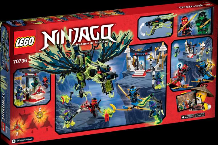 Image du produit LEGO Ninjago Attaque du dragon Morro (70736, LEGO Ninjago)