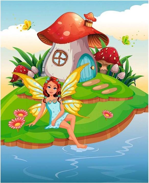 Actual product image Ursus Scratch pictures of fairies and princesses