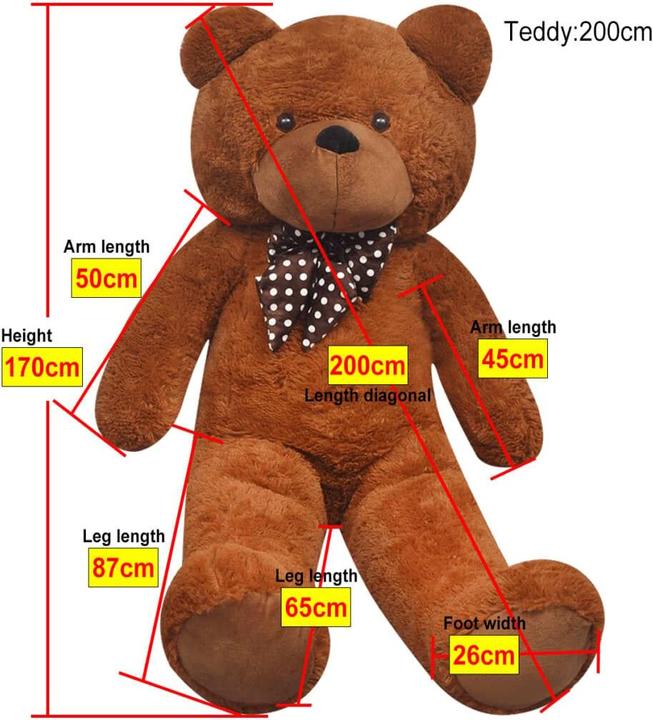 Image du produit vidaXL Plüschspielzeug (170 cm)