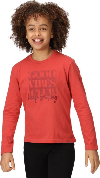 Immagine prodotto Regatta Maglietta a maniche lunghe Wenbie III Good Vibes Club per bambini/ragazzi (146, 152)