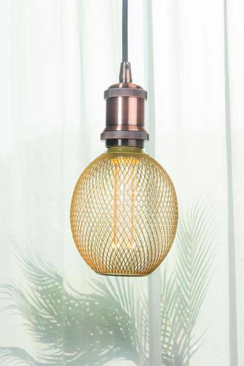 Produktbild Enovalite LED-Filament-Lampe, DNA Mesh Amber, E27, 3,5W, 120lm, 1800K (E27, 3.50 W, 120 lm, 1 x)