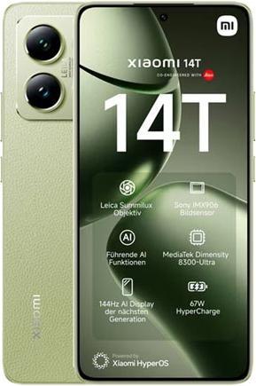 Actual product image Xiaomi 14T (512 GB, Lemon Green, 6.67", SIM + eSIM, 5G)