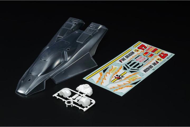 TAMIYA FIRE DRAGON ボディー Tamiya Fire Dragon bodyshell clear new